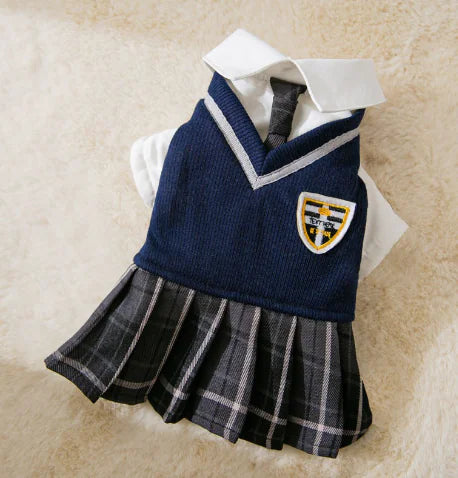 Cute Cat and Dog Skirt for Spring and Autumn